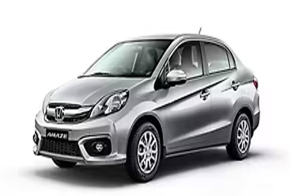 Honda Amaze Silver Car Rental Price