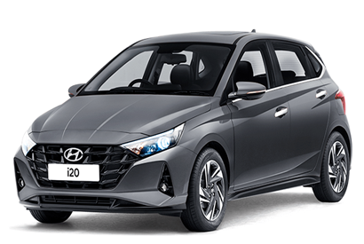 Hyundai i20 Gray Car rental