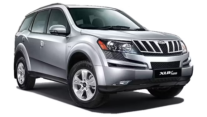 Mahindra XUV500 Silver Car Rental