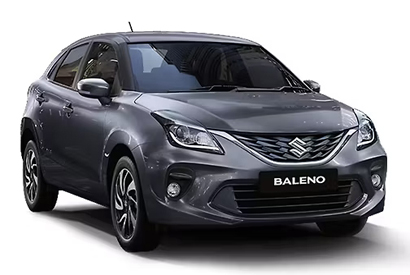 Maruti Baleno Gray Car Rental