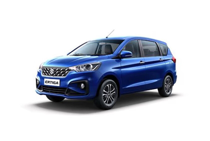 Maruti Ertiga Blue Car Rental