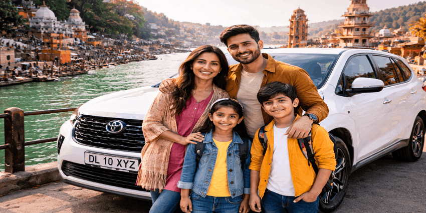 Innova Hycross Hybrid Car Rental Dwarka Delhi