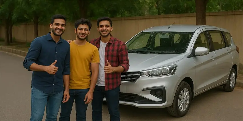 Hire Self Drive Maruti Ertiga Car Rental in Dwarka, New Delhi